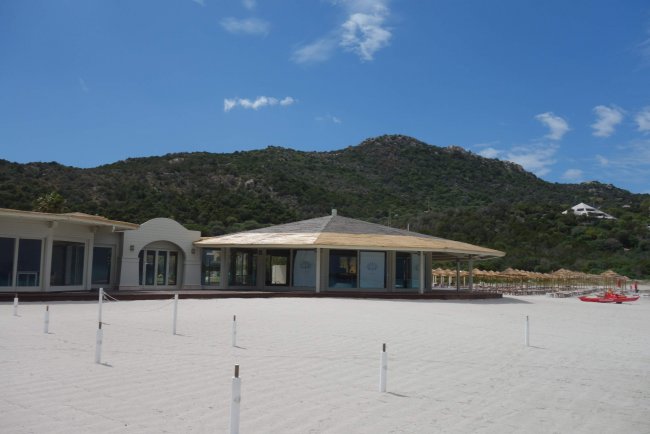 Hoteleigene Strandbar - Hotel Abi D´Oru - Marinella Hoteleigene Strandbar