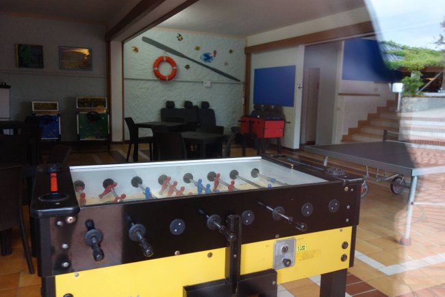 Kicker und Tischtennis - Hotel Bungalow Club Village - San Theodoro Kicker und Tischtennis