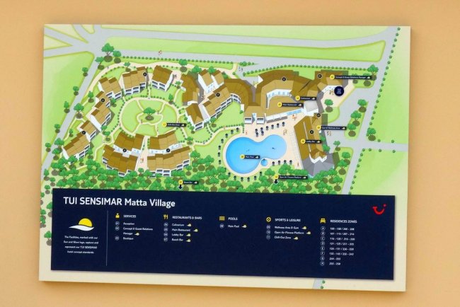 Übersichtsplan - Hotel TUI Sensimar Matta Village - Budoni Übersichtsplan