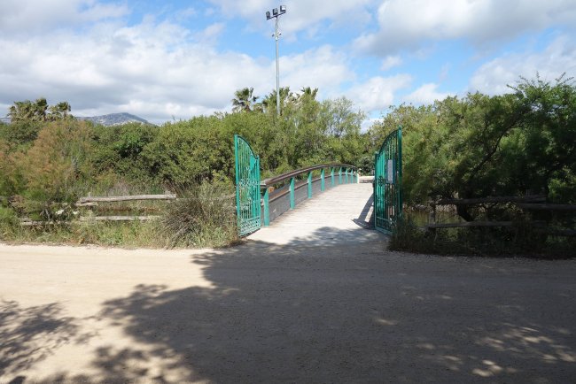 Brücke über Fluss - Hotel Sentido Orosei Beach - Orosei Brücke über Fluss