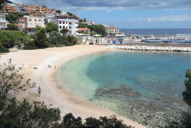 Spiaggia Centrale - Hotel Club Esse Cala Gonone Beach Village - Cala Gonone Spiaggia Centrale