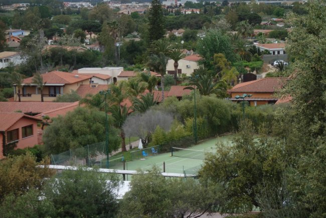 Tennisplatz - Hotel Club Saraceno - Arbatax Tennisplatz