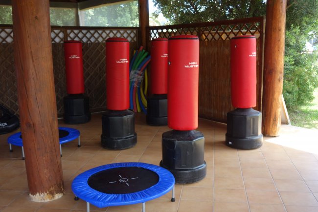 Fitnessgeräte für Boxen - Hotel Garden Beach - Costa Rei Fitnessgeräte für Boxen