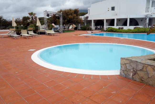 Kinderpool - Hotel Flamingo Resort - Santa Margherita di Pula Kinderpool