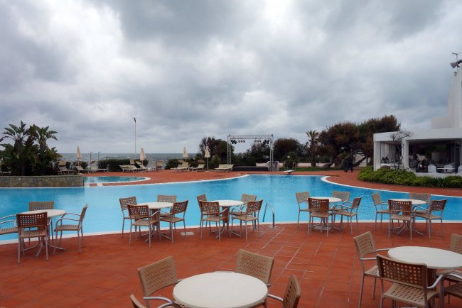 Freier Meerblick - Hotel Flamingo Resort - Santa Margherita di Pula Freier Meerblick