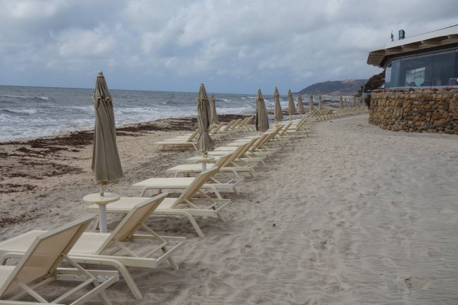 Hoteleigener Strandbereich - Hotel Forte Village Le Palme - Santa Margherita di Pula Hoteleigener Strandbereich