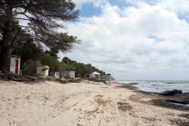 Strand vor dem Hotel - Hotel Abamar - Santa Margherita di Pula Strand vor dem Hotel