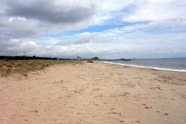 Keine Einrichtungen am Strand - Gran Torre Hotel Sporting Club - Cabras Keine Einrichtungen am Strand