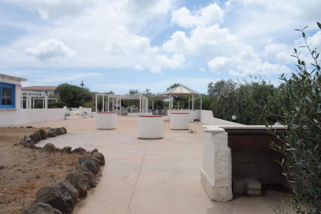 Poolterrasse - Gran Torre Hotel Sporting Club - Cabras Poolterrasse