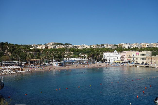Strand in der Nähe - Hotel Intercontinental Malta - St Julian Strand in der Nähe