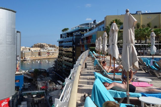 Seitlicher Meerblick - Hotel Intercontinental Malta - St Julian Seitlicher Meerblick