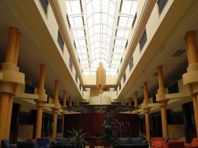 Längliches Hotelgebäude - SBH Crystal Beach Hotel - Costa Calma Längliches Hotelgebäude