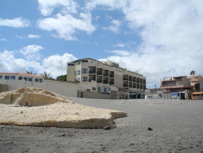 Blick vom Strand
