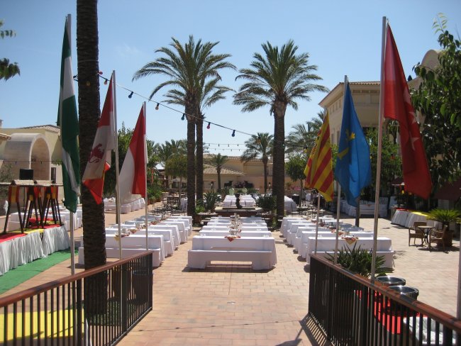 Essen im Freien - Robinson Club Cala Serena - Cala d`Or Essen im Freien