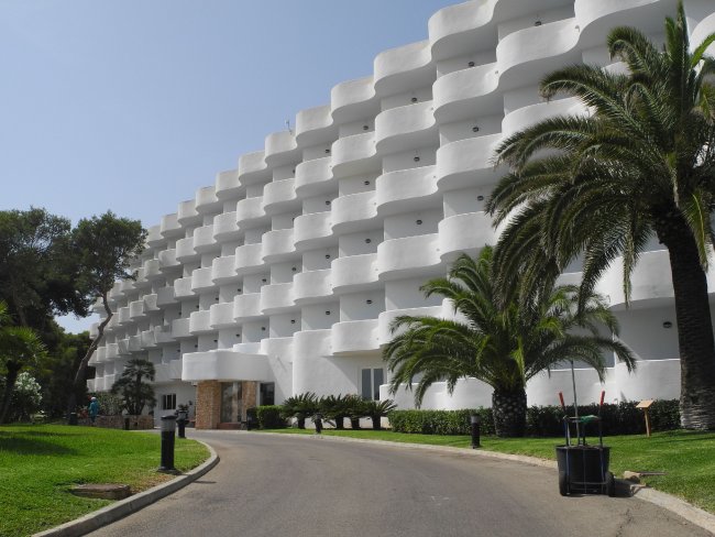 Hotelzufahrt