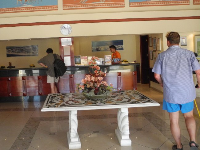 Rezeption - Hotel Sunshine Rhodes - Ialyssos Rezeption