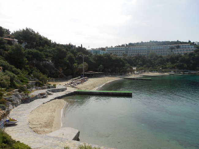 Blick über die Bucht