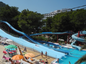Wasserrutschenpark