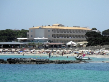 Blick von der anderen Seite der Bucht