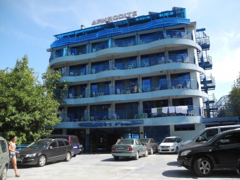 Blick von der oberen Straße