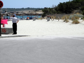 Zugang zum Strand