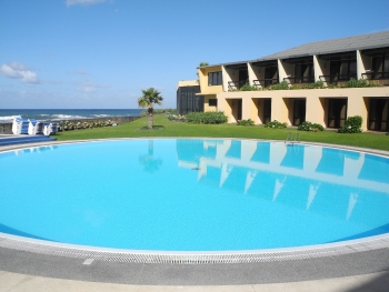 Blick über den Pool