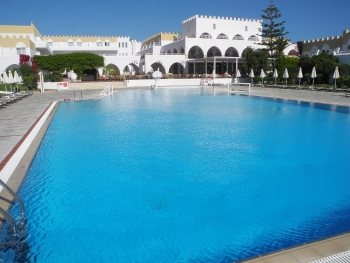 Blick über den Pool