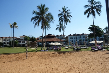 Strand im Hotelgelände