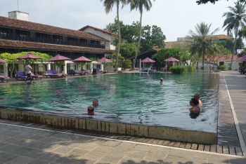 Blick über den Pool Blick über den Pool