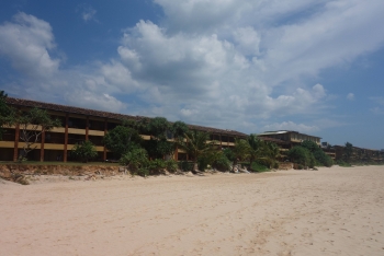 Keine Infrastruktur am Strand