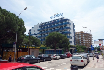 Blick von der Straße