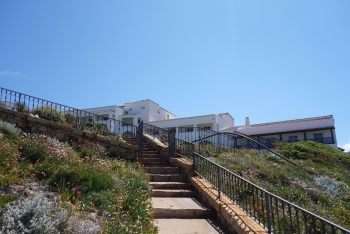 Treppe zum Strand