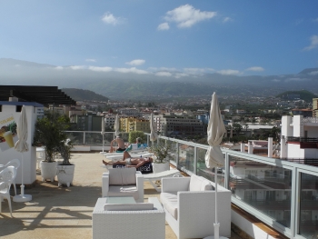 Schicke Dachterrasse