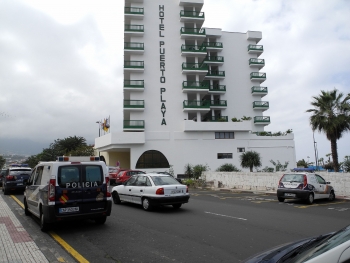 Blick von der Straße