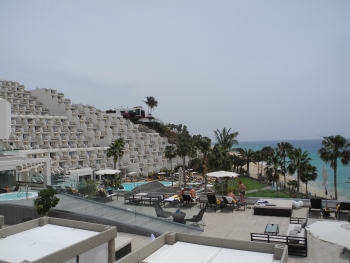 Stufenartiger Aufbau des Hotels Stufenartiger Aufbau des Hotels