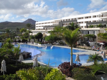 Ausblick über das Hotel