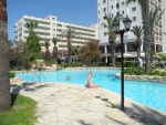 Geschwungener Pool