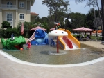 Babypool mit Sandboden