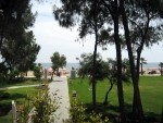 Der Weg zum Strand