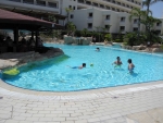 Blick über den Pool