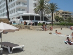 Strandzugang über ein paar Treppen