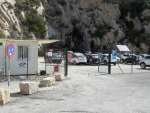 Bewachter Parkplatz