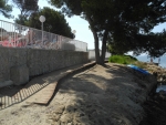 Nebenausgang zum Strand