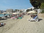 Leihliegen am Strand