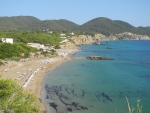 Ausblick auf den Strand
