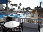 Blick von der Poolbar