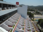 Terrassenförmige Anlage