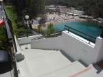 Treppen auf dem Weg zum Strand