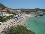 Zweigeteilter Strand