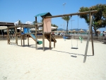 Spielplatz am Strand